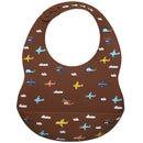 2020 New Printed Carton Silicone Bib Waterproof  Baby Feeding Newborn Cartoon Aprons Adjustable Baby Bibs Burp Cloth