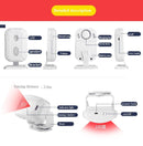 Darho Wireless Welcome IR Infrared Motion Sensor Doorbell Alarm 280M Range Shop Store Door Bell Magnetic Chime