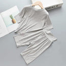 Spring Summer Baby Girls Clothes Pajamas Sets Boy Pyjamas Kids Homewear Modal Nightwear Children's Indoor Clothing Pijamas Suit