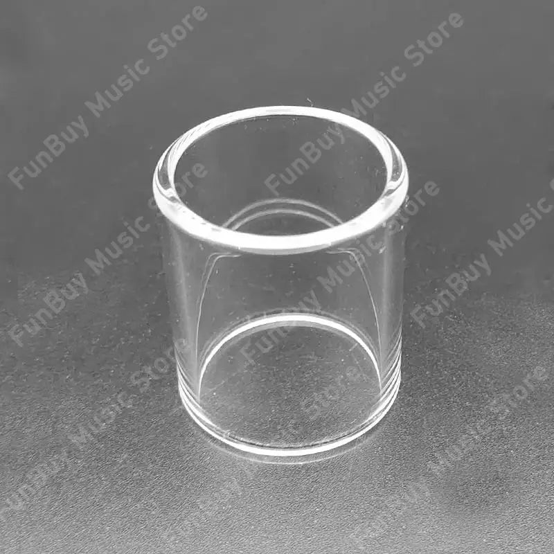 2pcs Transparent Glass Guitar Slide Set Musical Instrument Accessories 28mm/50mm/60mm/70mm Guitar Accessories