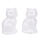 1-20pcs 8/9/10CM Modelling Polystyrene Styrofoam Foam Egg Ball For DIY Christmas Day Or Easter Day Decoration DIY White Craft