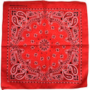 New Fashion Hip Hop 100% Cotton Bandana Square Scarf handkerchief Gradient Paisley print For Women Men Unisex headband 55*55cm