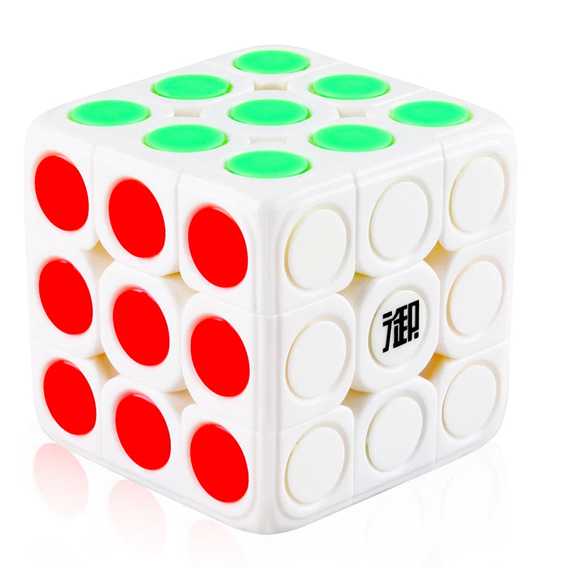 Yumo Dots 3x3x3 Candy Color Speed Cube Smooth Twist 3x3 Cube Puzzle Anti-stress Educational Toys Gift For kids Adult