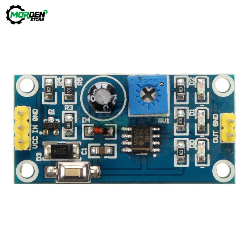 NE555 DC 5V 12V Time Delay Relay DIY Timer Switch Controller Integrated Test Button Module Board  Adjustable Module Dropship