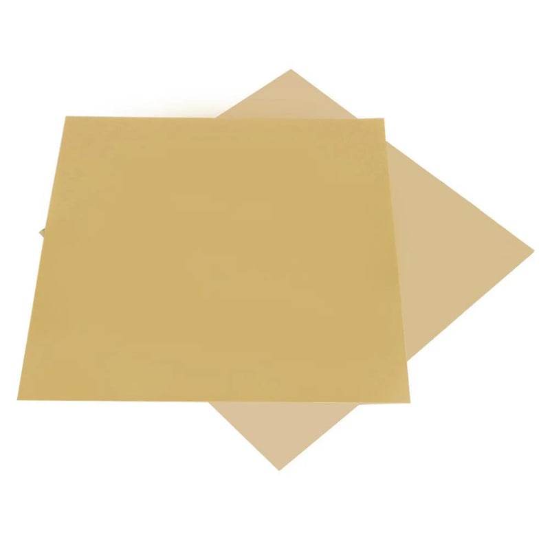 3D Printer PEI Sheet 157/150mm for 3D Printing Build Surface with 3m Adhesive Tape Polyetherimide Ultem Sheet