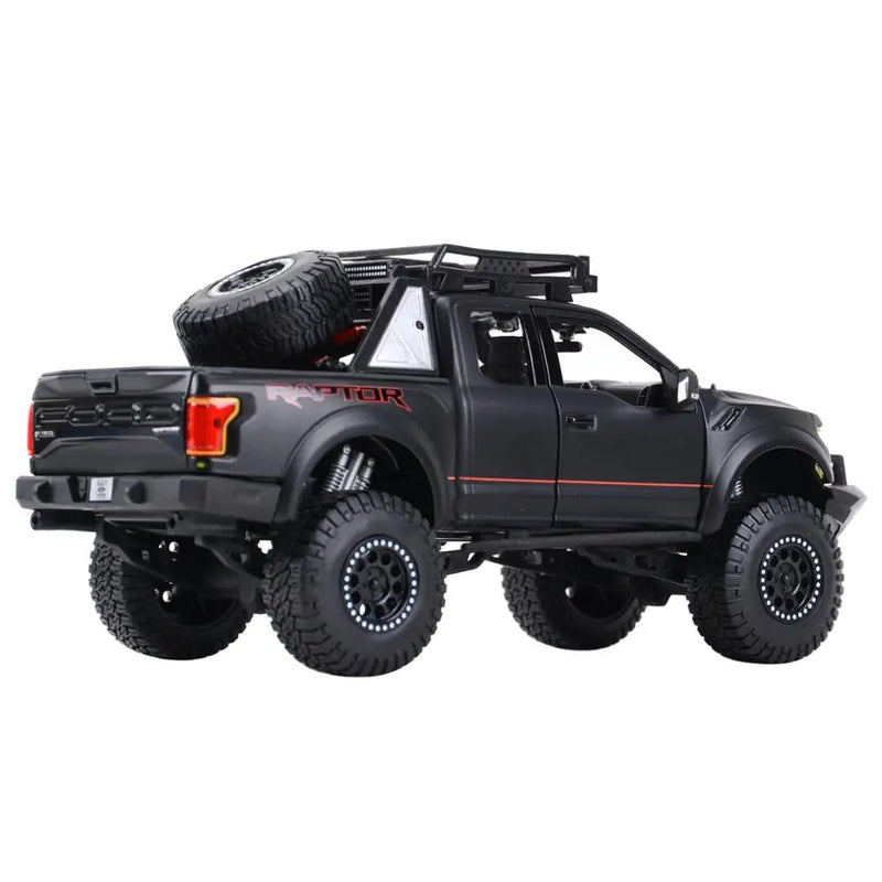 Maisto 1:24 2017 Ford F-150 Raptor Mais Off-Road Kings Pickup Truck Static Diecast Alloy Model Car