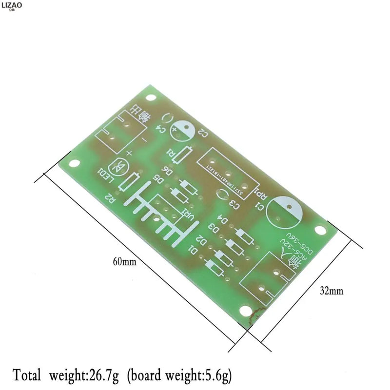 LM317 Adjustable Power Supply Kit Continuous Adjustable DC Power Supply DIY Teaching Training Parts