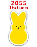 Easter Flatback Resin for DIY, Planar Resin Crafts, Custom, Phone Decorations, PR41, 10 Pcs