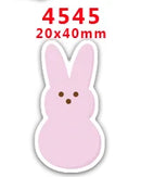 Easter Flatback Resin for DIY, Planar Resin Crafts, Custom, Phone Decorations, PR41, 10 Pcs