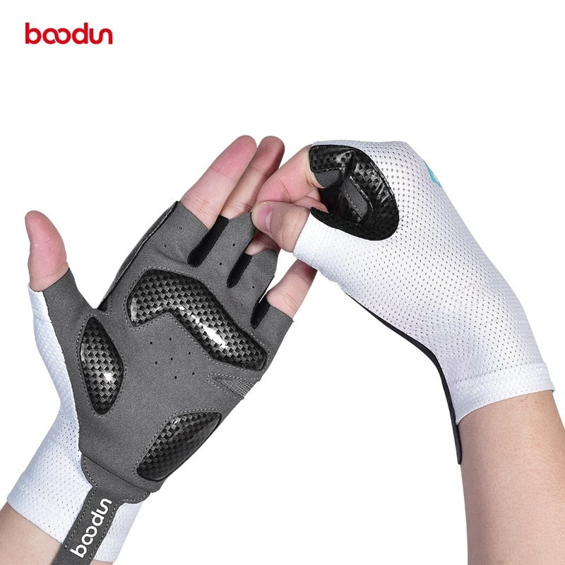 Summer Men Women Road Bike Glove Cycling Gloves Half Finger Anti-slip Shockproof Gel Padded Bicycle Mittens MTB Racing Gloves