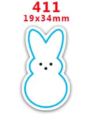 Easter Flatback Resin for DIY, Planar Resin Crafts, Custom, Phone Decorations, PR41, 10 Pcs