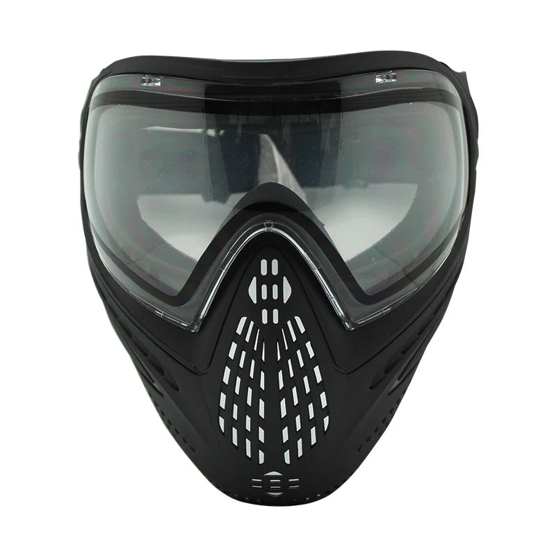Spunky Tactical Paintball Mask or Airsoft Mask with Double Layers Colorful Lens Goggle