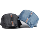HT3685 Berets Spring Autumn Men Women Cap Hat Cotton Denim Flat Cap Artist Painter Beret Hat Male Female Adjustable Beret Cap