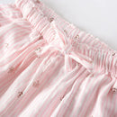 Cotton Pajamas Pants Couples Home Pants Women Sleepwear Cute Night Pants Loungewear Print Sleep Bottoms Loose Pants Night gown