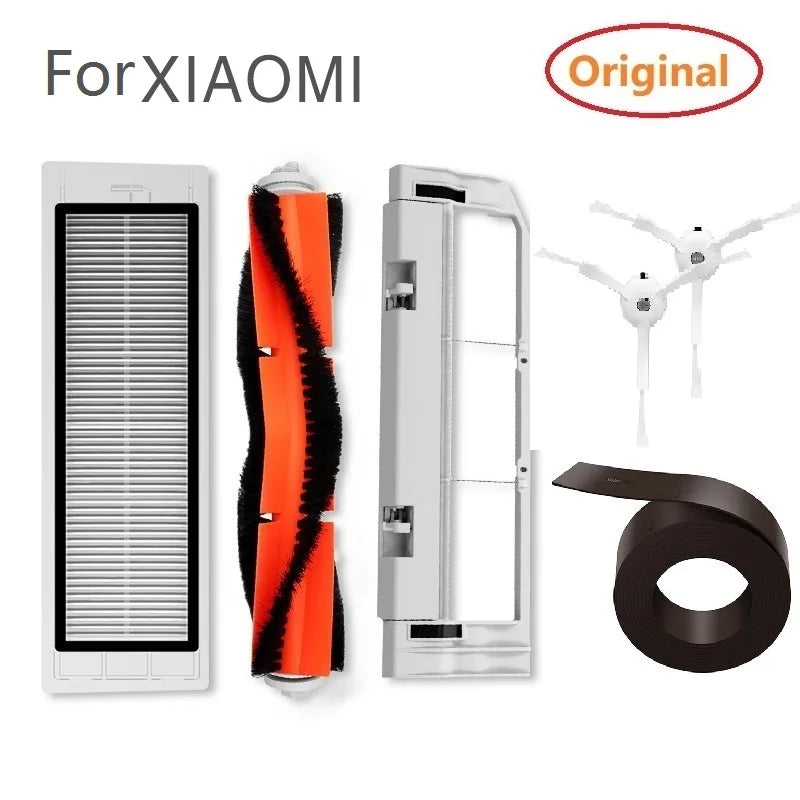 Original For Xiaomi Robot Vacuum HEPA Filter Main Brush Side Brush Cleaner Tools for Xiaomi MIJIA roborock Vacuum Accessories