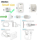 WIFI Mini switch Tuya Smart Life APP Push Button Light Switch RF 433Mhz Wall Panel DIY Relay Module Timer Google Home Alexa