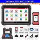 LAUNCH X431 PRO3S+ ELITE Advanced Programming TOOL J2534 CAN FD DOIP Online Coding All System car Diagnostic Tool Topology Map