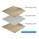 For Ender 3 Build Plate Heat Bed Ender 3 V2 /Neo Ender 5 /Pro H1H PEY PEO PET PEI Sheet 235x235 Magnetic Spring Steel Sheet