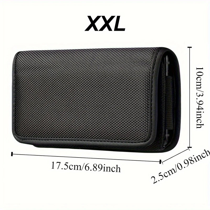 Other 1pc Stylish Multi-functional Men's Belt Bag Mobile Phone Bag Card Money License Case Stylish Simple Black Fanny Pack