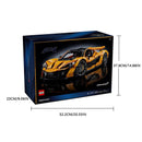 LEGO 42172 P1 Super Racing Car Building Blocks 1:8 Model Super Sports Cars Bricks Toys for boys and girls, festival gifts