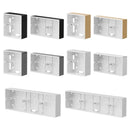 PVC Switch And Socket Apply On-Wall Mount 86 Type External Mounting Box Wall Surface Junction Box Switch Socket Box