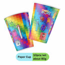 Disney number building blocks cartoon animation table decoration father's day graduacion party stickers decoration anniversaire