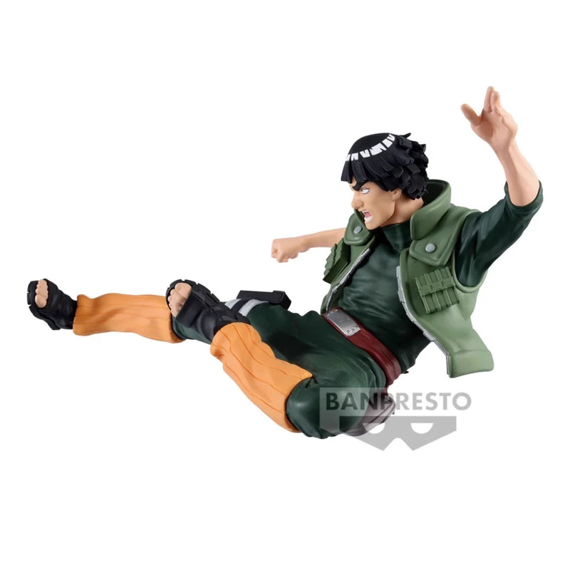 Original BANDAI BANPRSETO VIBRATION STARS MIGHT GUY Naruto Shippuden Anime Figure Toys PVC Model Doll Collection Birthday Gift