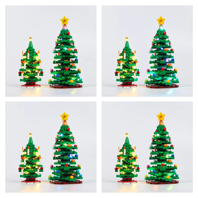 EASYLITE LED Light Kit For Christmas Tree Brick 40573 Building Blocks Set Bricks Toys For DIY No Model