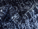 Del Mar Collection Area Rug - Jennifer (9' X 12' Rectangle, Blue/ Navy Blue)