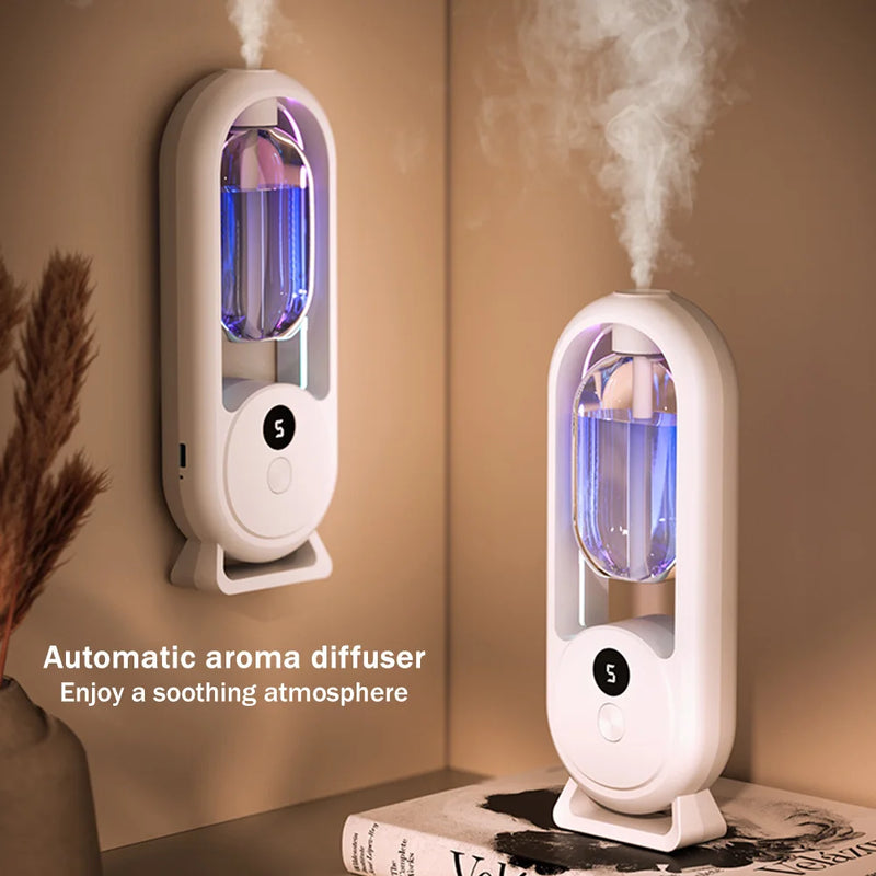 USB Oil Aromatherapy Machine Air Purifying Automatic Diffuser Deodorization Fragrance Humidifier Office Bedroom Home Commercial