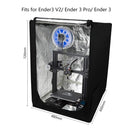 Creality Ender 3D Printer Enclosure Fireproof and Dustproof Tent Constant Temperature Protective Cover 480*600*720mm for Ender 3