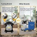 TUXING 300Bar PCP Air Compressor 4500Psi Diving Portable High Pressure Compressor for PCP Paintball Scuba 6.8L Tank TXEDM041