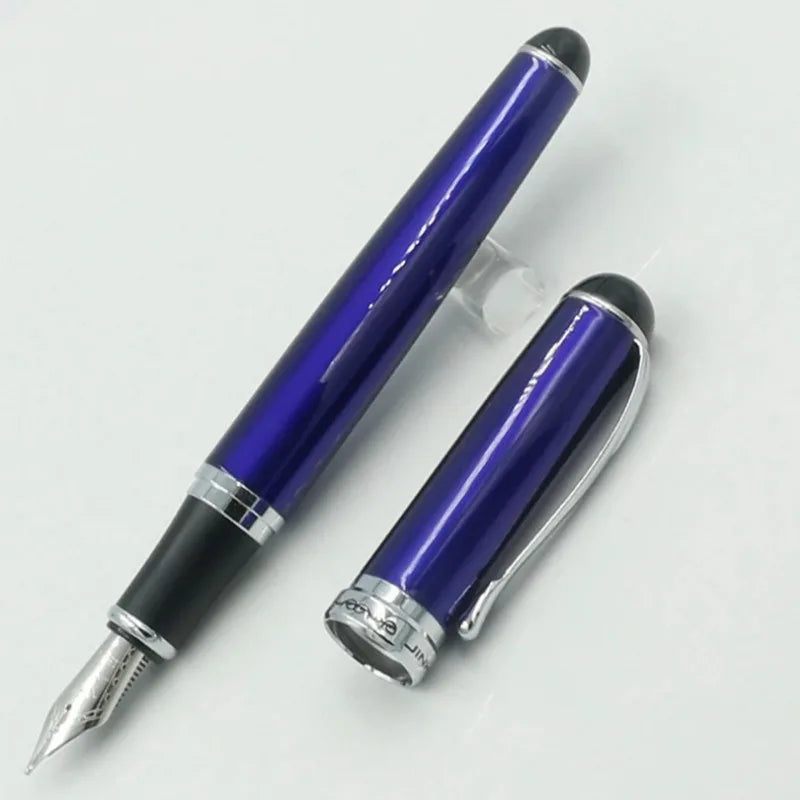 JINHAO X750 Fountain Pen Round Body English Engraved Copi Calligraphy Dip In Jinhao 750  Copperplate