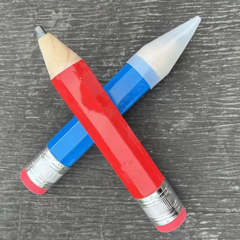 Wooden Giant Pencil Fun Gift 18/35CM With Eraser Big Pencil Novelty Toy Performance Prop Large Wood Pencil Artist