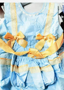 Spanish Bow Snow White Princess Dress Girls Lolita Vestido Children Birthday Eid Easter Party Ball Gown Kids Lace Boutique Cloth