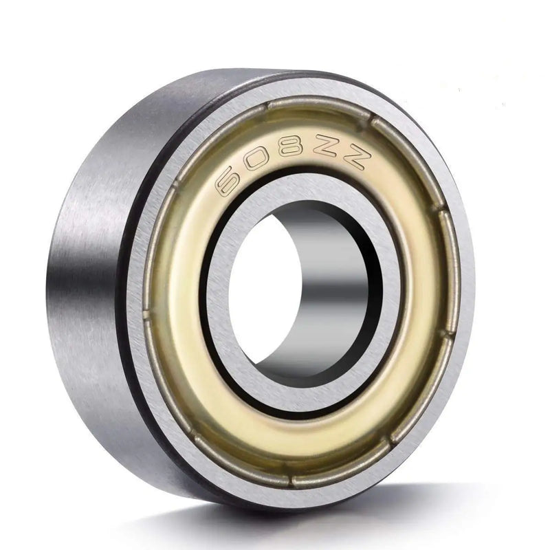 10Pcs 608 ZZ 608RS Ball Bearings 608ZZ Metal Double Shielded Miniature Deep Groove Skateboard Ball Bearings 8mm X 22mm X 7mm