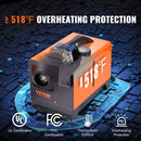 SucceBuy 5/8KW Diesel Air Heater 12V All in One Car Heater w/ Low Noise Remote Control for Car Truck Boat Parking Diesel Heater