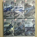 6pcs/set World War II the United States F4U Pirate Carrier Fighter 4D Assembly 1/48 Military Aircraft Model Toy