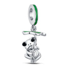 Hot Original Pendant S925 Sterling Silver Rabbit Charm Fit 3mm Bracelet Diy For Women Classic Easter egg beads Daily Gift Fine