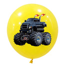 Monster Truck Balloons for Kids Monster Truck Birthday Decorations Race Car Theme Party Supplies