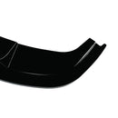 For BMW 5 Series E60 E61 M Sport 2005-2010 Front Bumper Spoiler Lip Carbon Fiber Look/Gloss Black Lower Splitter Body Protector