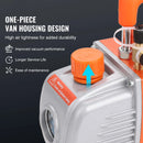 SucceBuy 3.5CFM 4CFM Single Stage Rotary Vane HVAC Air AC Vacuum Pump & A/C Refrigerant Kit Manifold Gauge Set Air Conditioning