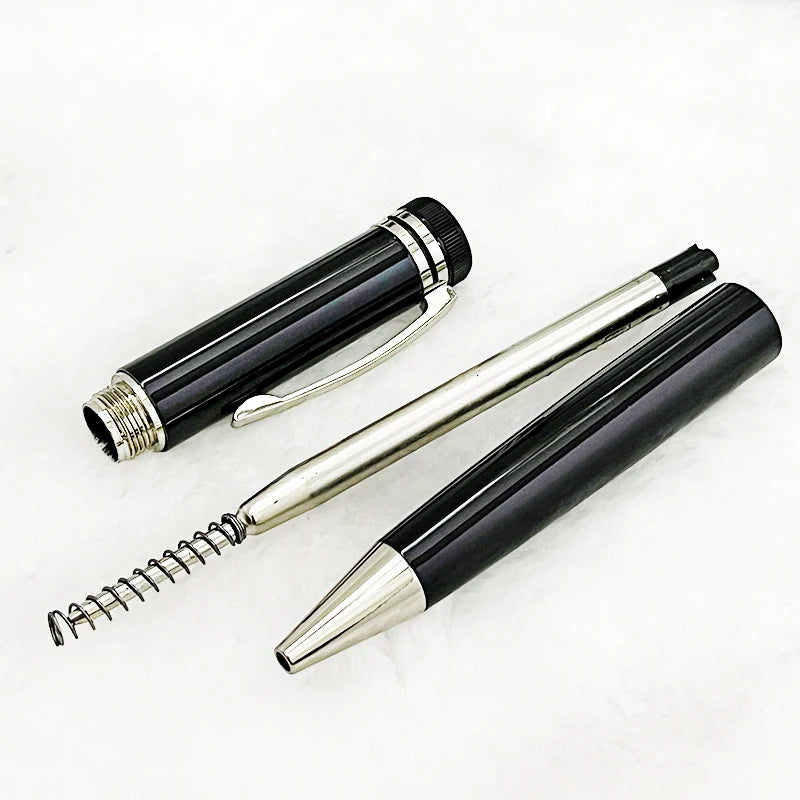 MB 1912 Inheritance Series Ballpoint Pen High Quality Metal Rollerball Writing Stationery Office Supplies With Serial Number