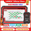 LAUNCH X431 PRO3S+ V5.0 Car Diagnostic Tools Topology Map Bidirectional Coding DBScar VII VCI CAN FD DOIP Auto OBD OBD2 Scanner