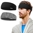 Sports Sweatband Anti-slip Headband Slim Workout Cooling Sweatband for Men Women Yoga Athletic Running Sycling Outdoor Sport