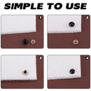 50/100pcs 5-20mm Black Plastic Safety Eyes For Toys DIY Doll Eyes Kit Handmade TeddyBear Making Supplies Eyes Accessories Gifts