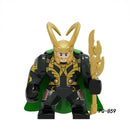 Marvel Action Figure Mini Block Adult Super Hero Series Iron Man Spider Man Assembled Block Children's Puzzle Toy Gift