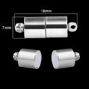 2 Sets Locking Strong Magnetic Clasps Magnet End Clasp Connectors For Jewelry Making DIY Bracelet Necklace Extender Accessories