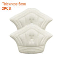 2pcs Insoles Heel Pads Adjustable Size Sport Shoes Back Sticker Antiwear Feet Pad Cushion Insole Heel