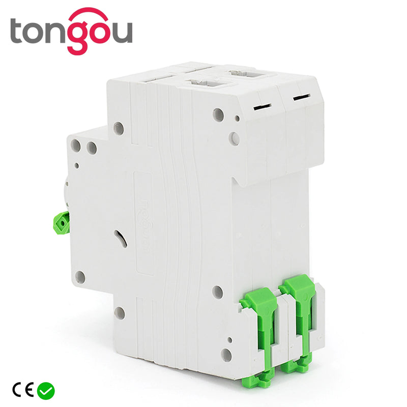 Curve B 1P 2P 1A 6A 10A 16A 20A 25A 32A 40A 50A 63A Miniature Circuit Breaker 6KA 110V/220V/400V 50/60HZ Type B MCB TOMC7-63